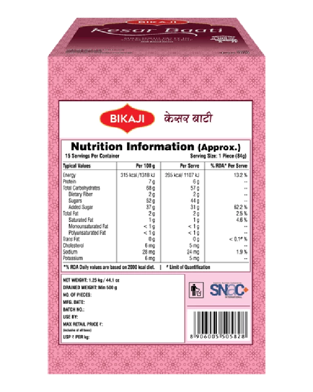 Bikaji Kesar Bati, 1.25 kg-2.webp